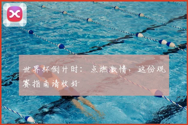 世界杯倒计时：点燃激情，这份观赛指南请收好